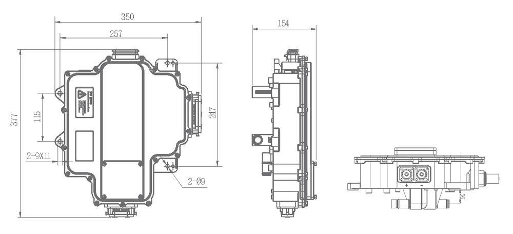 specialelectric car motors and controllers 4in1manufacturerfor industry equipment-3