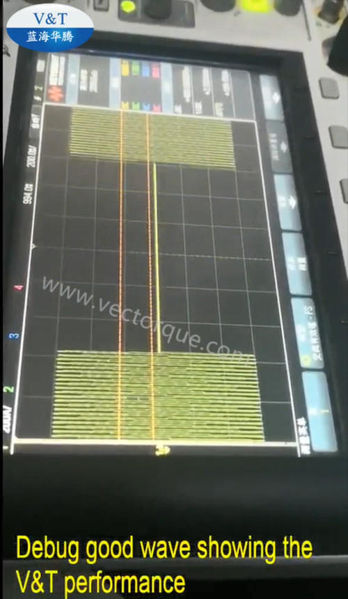 Debug good wave showing the V&T performance