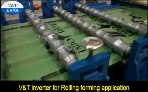 V&T inverter for Rolling forming application